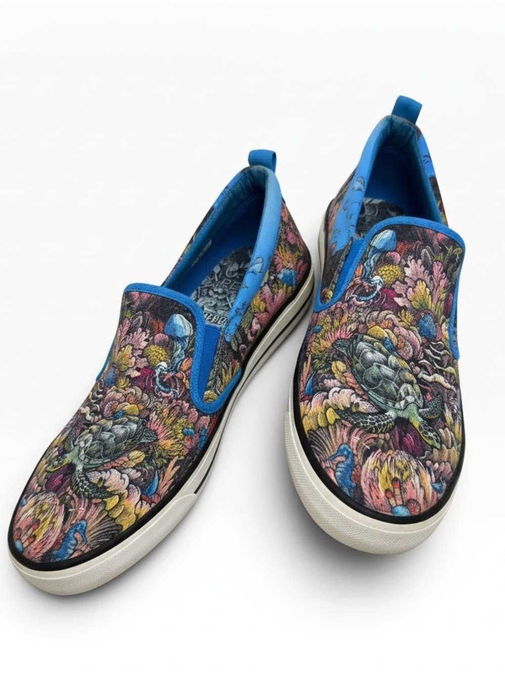Sperry x Kerby Jean-Raymond Women’s Size 12 Multicolor Turtle Slip On